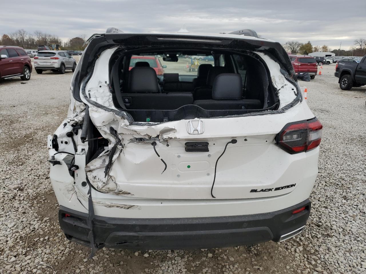 2025 Honda Pilot Black VIN: 5FNYG1H91SB135161 Lot: 93010605