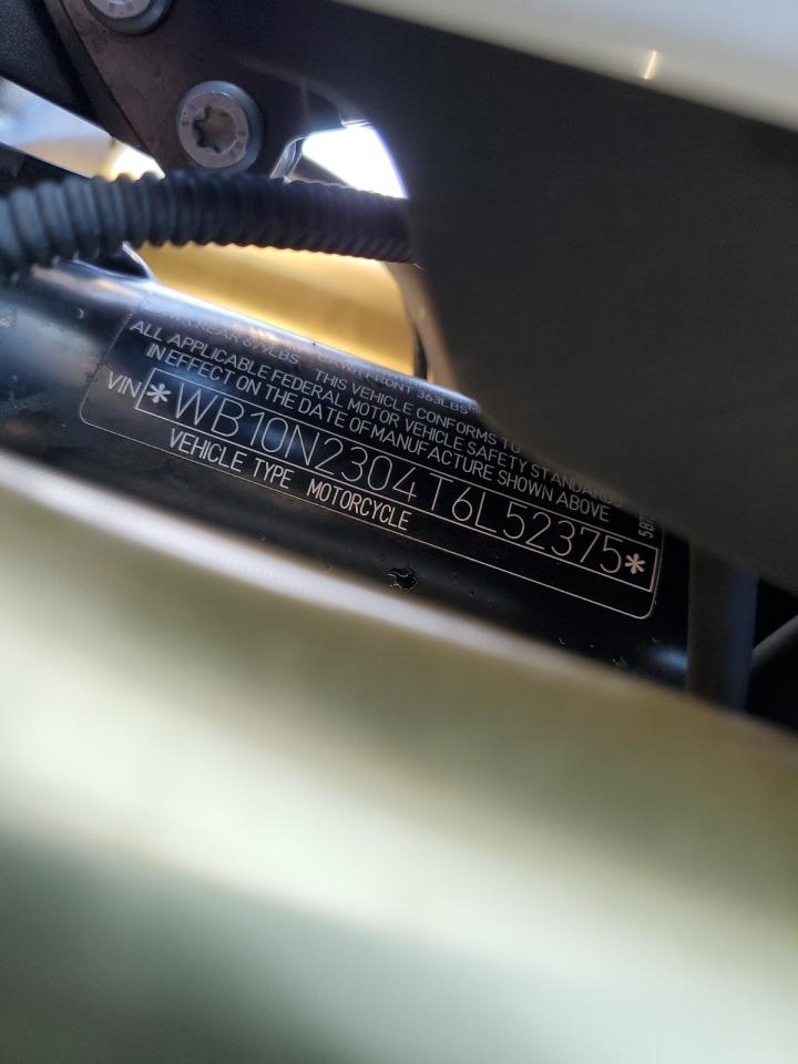 2026 BMW R 12 G/S VIN: WB10N2304T6L52375 Lot: 92063525