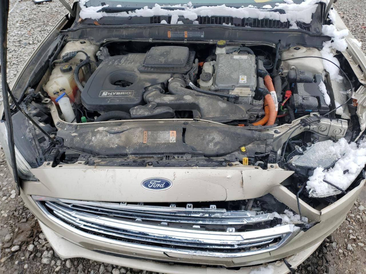 2017 Ford Fusion Se Hybrid VIN: 3FA6P0LU0HR356633 Lot: 92097645