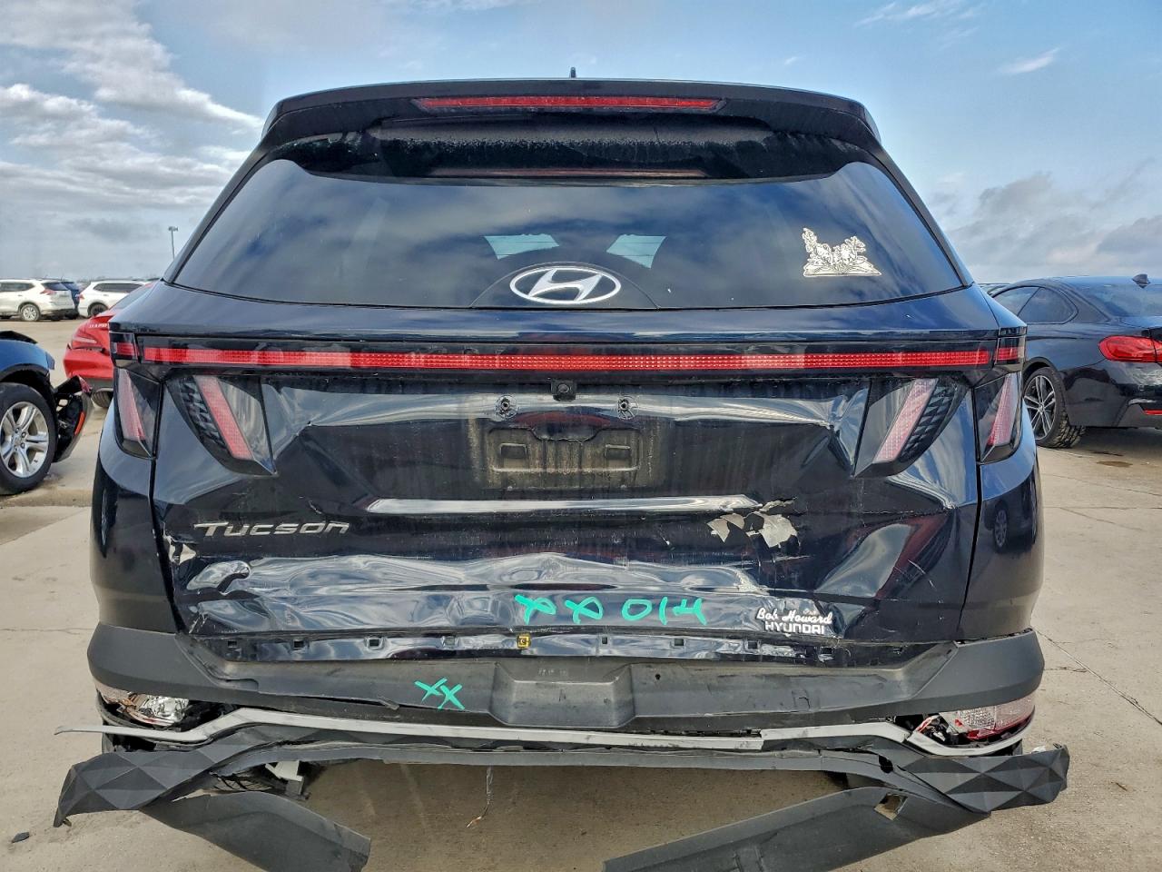 2022 Hyundai Tucson Sel VIN: KM8JB3AE2NU167126 Lot: 93725615