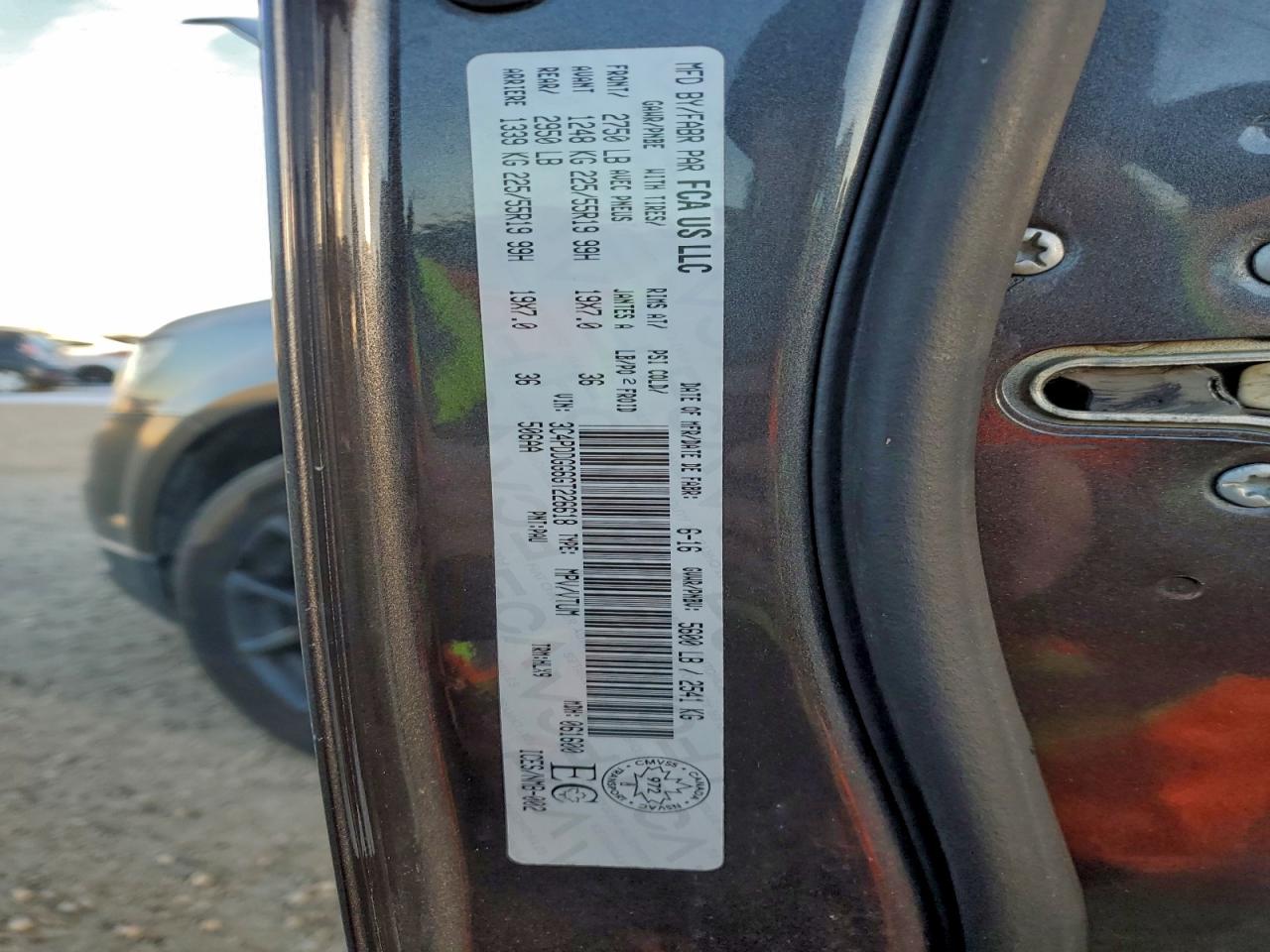 2016 Dodge Journey Crossroad VIN: 3C4PDDGG6GT226618 Lot: 94192005