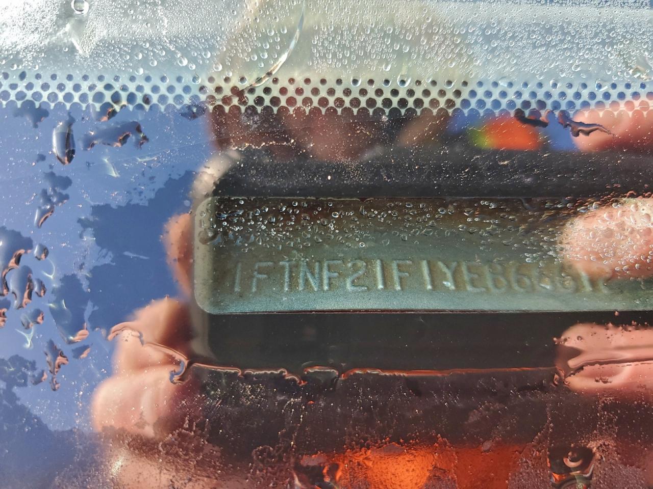 2000 Ford F250 Super Duty VIN: 1FTNF21F1YEB66612 Lot: 93600725