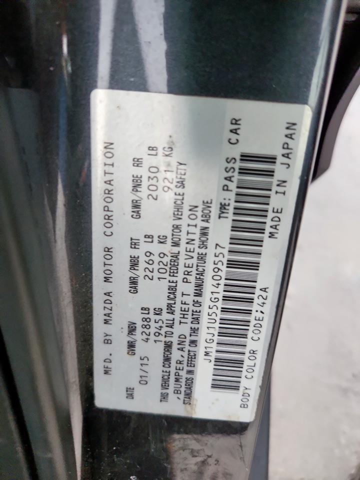 2016 Mazda 6 Sport VIN: JM1GJ1U55G1409557 Lot: 93314945