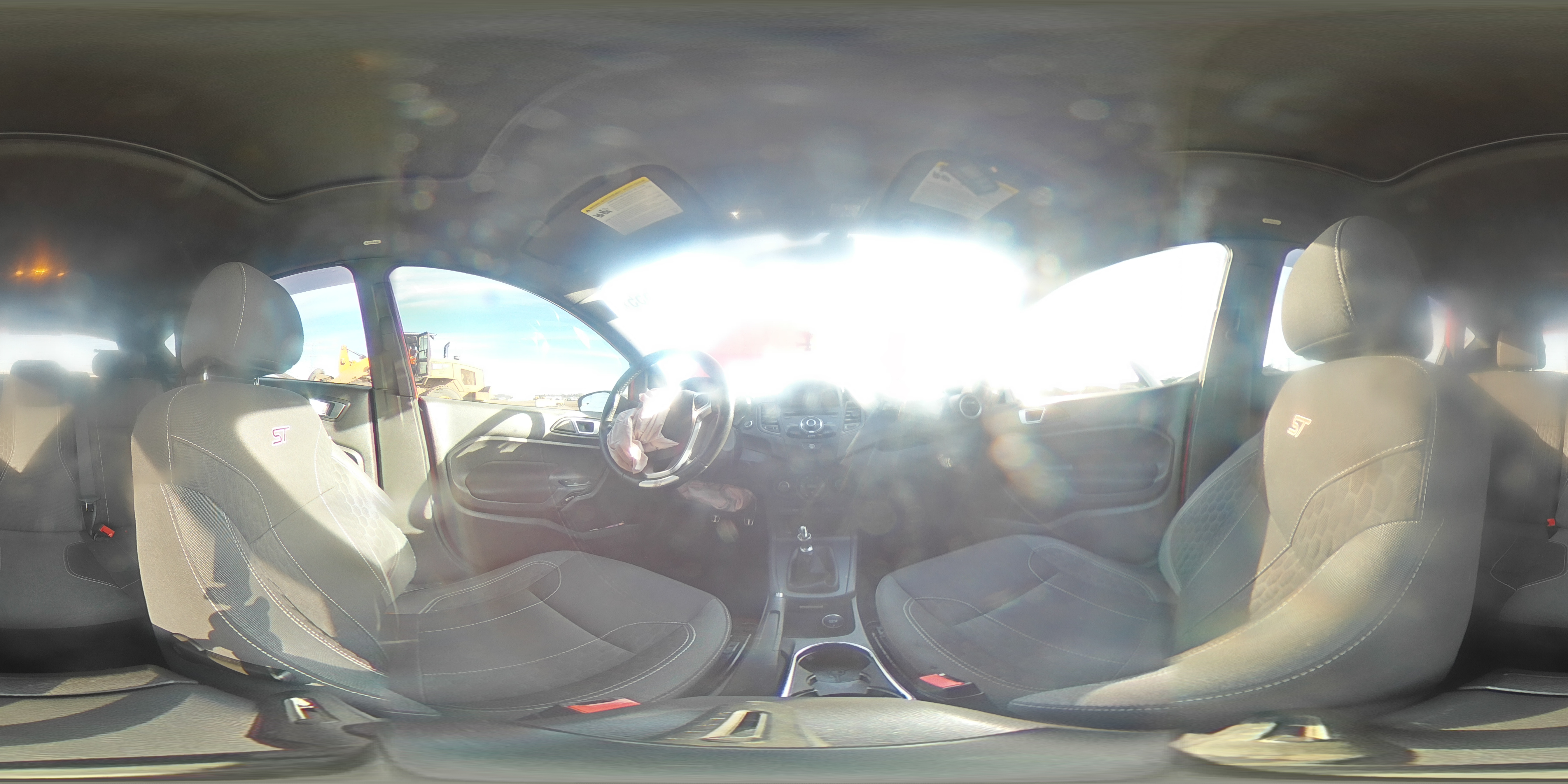 2014 Ford Fiesta St VIN: 3FADP4GX2EM159829 Lot: 92703555