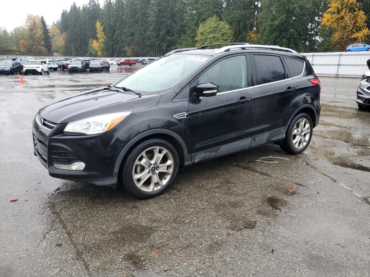 2015 Ford Escape Titanium black suv gas 1FMCU0JX0FUC24928 photo #1