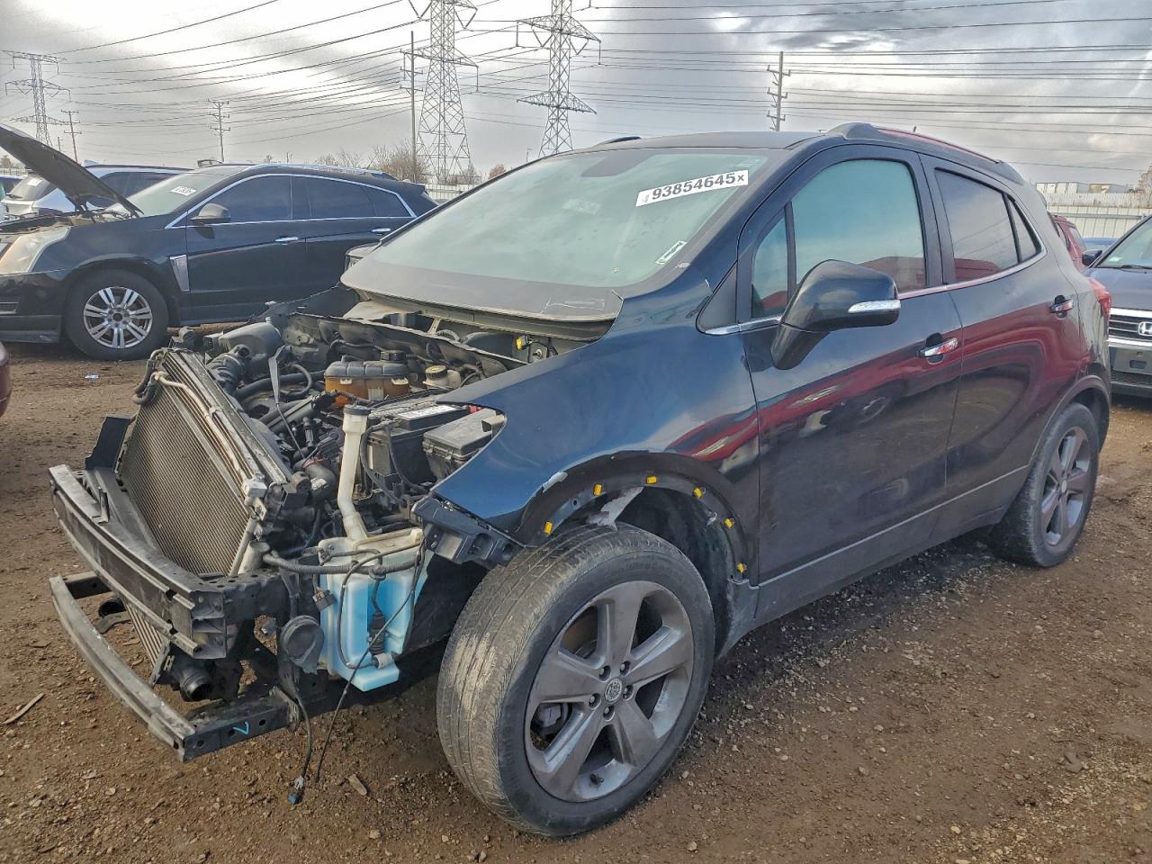 2014 Buick Encore Convenience black suv gasoline KL4CJBSB4EB539957 photo #1