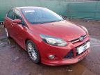 2014 FORD FOCUS 1.0 125 ECOBOOST ZETEC S 5DR for sale at Copart PETERLEE