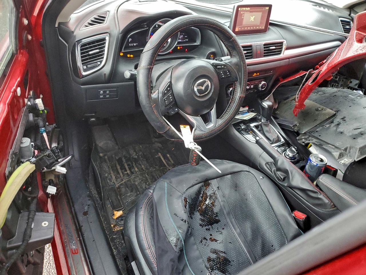 2015 Mazda 3 Grand Touring VIN: JM1BM1M3XF1256477 Lot: 94288325