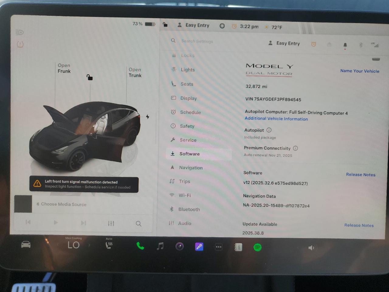 2023 Tesla Model Y VIN: 7SAYGDEF3PF894545 Lot: 91928975