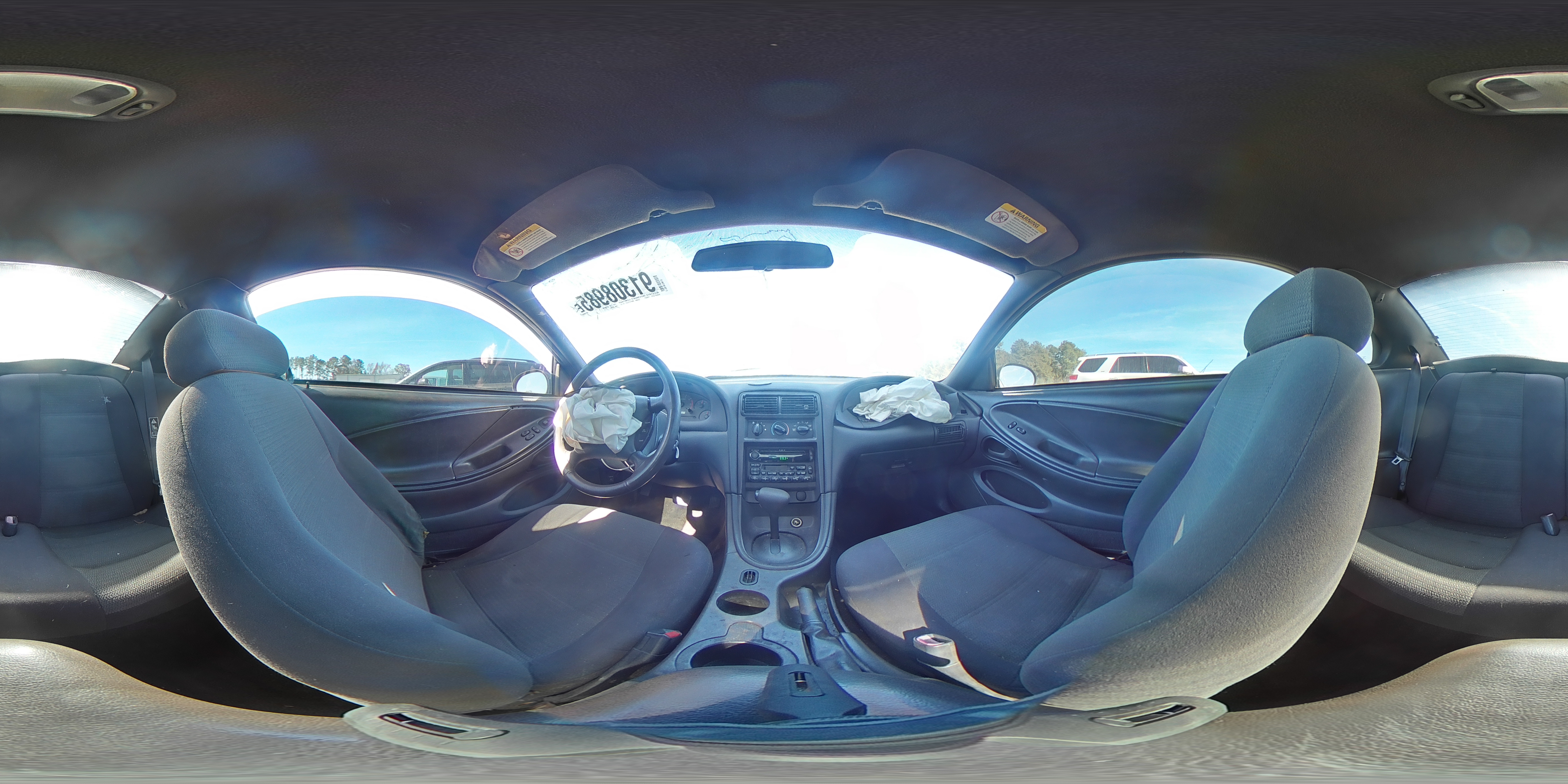 2001 Ford Mustang VIN: 1FAFP40441F163173 Lot: 91308985