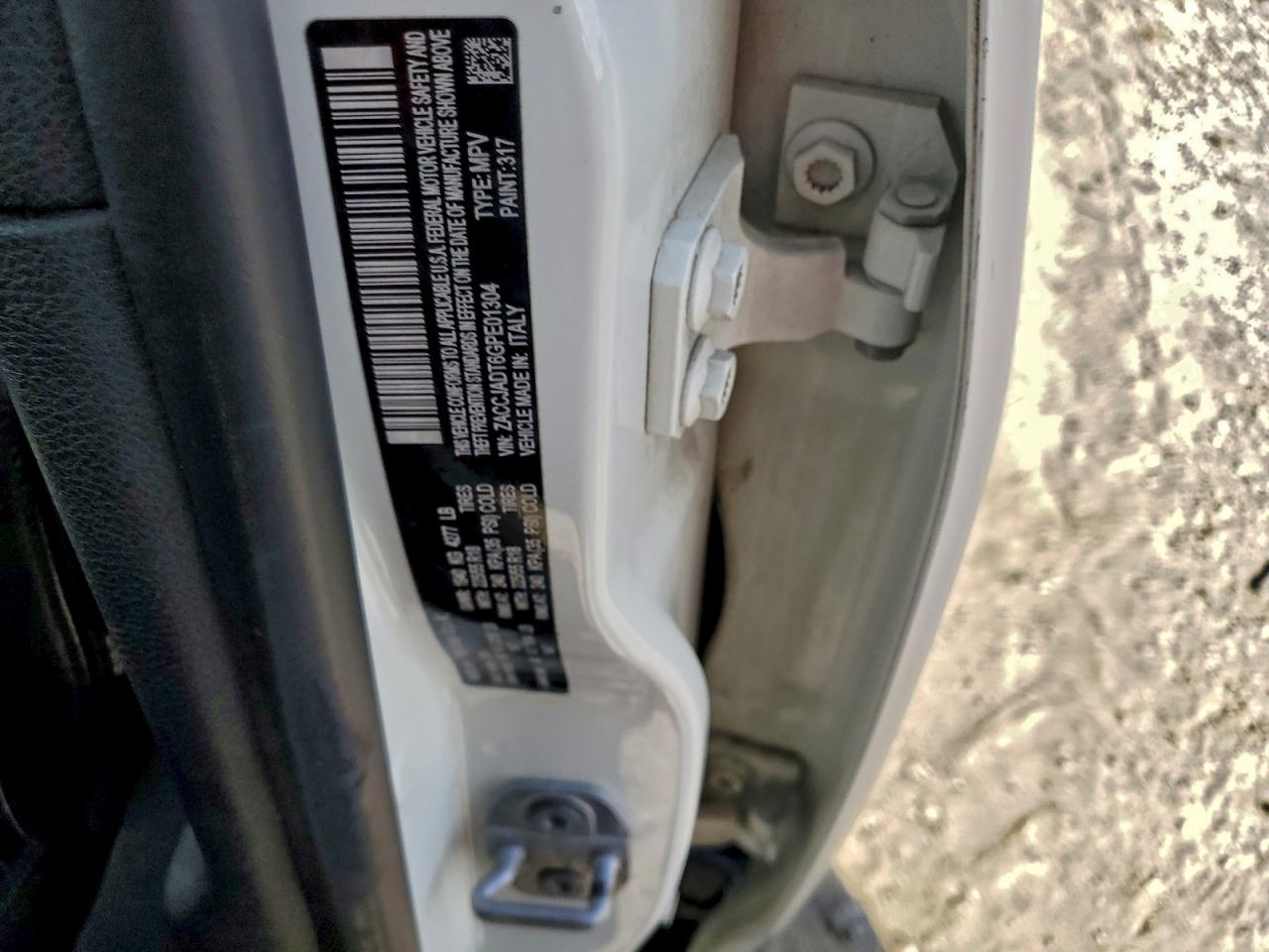 2016 Jeep Renegade Limited VIN: ZACCJADT6GPE01304 Lot: 93673825