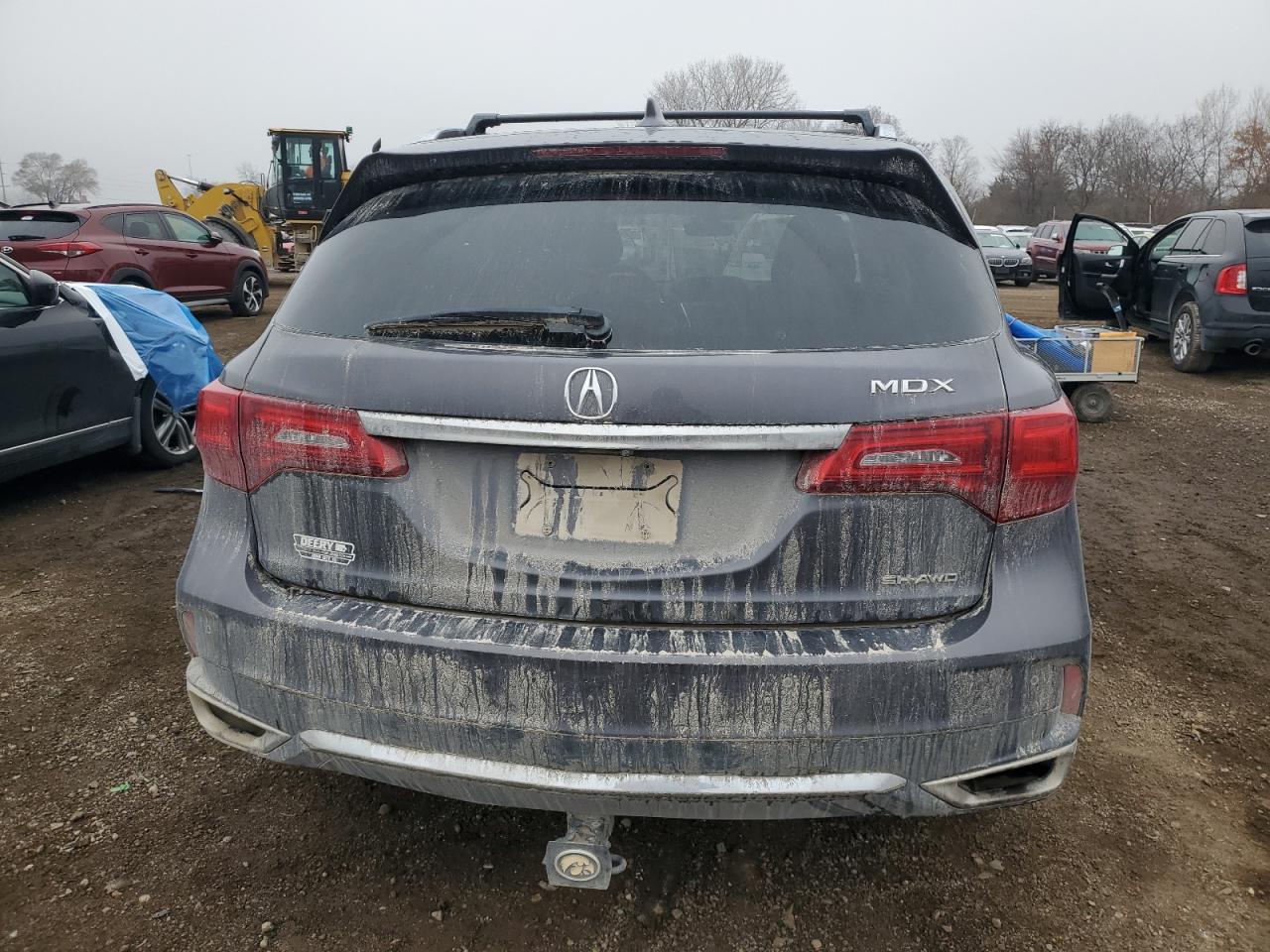 2017 Acura Mdx Advance VIN: 5FRYD4H80HB035108 Lot: 92915665