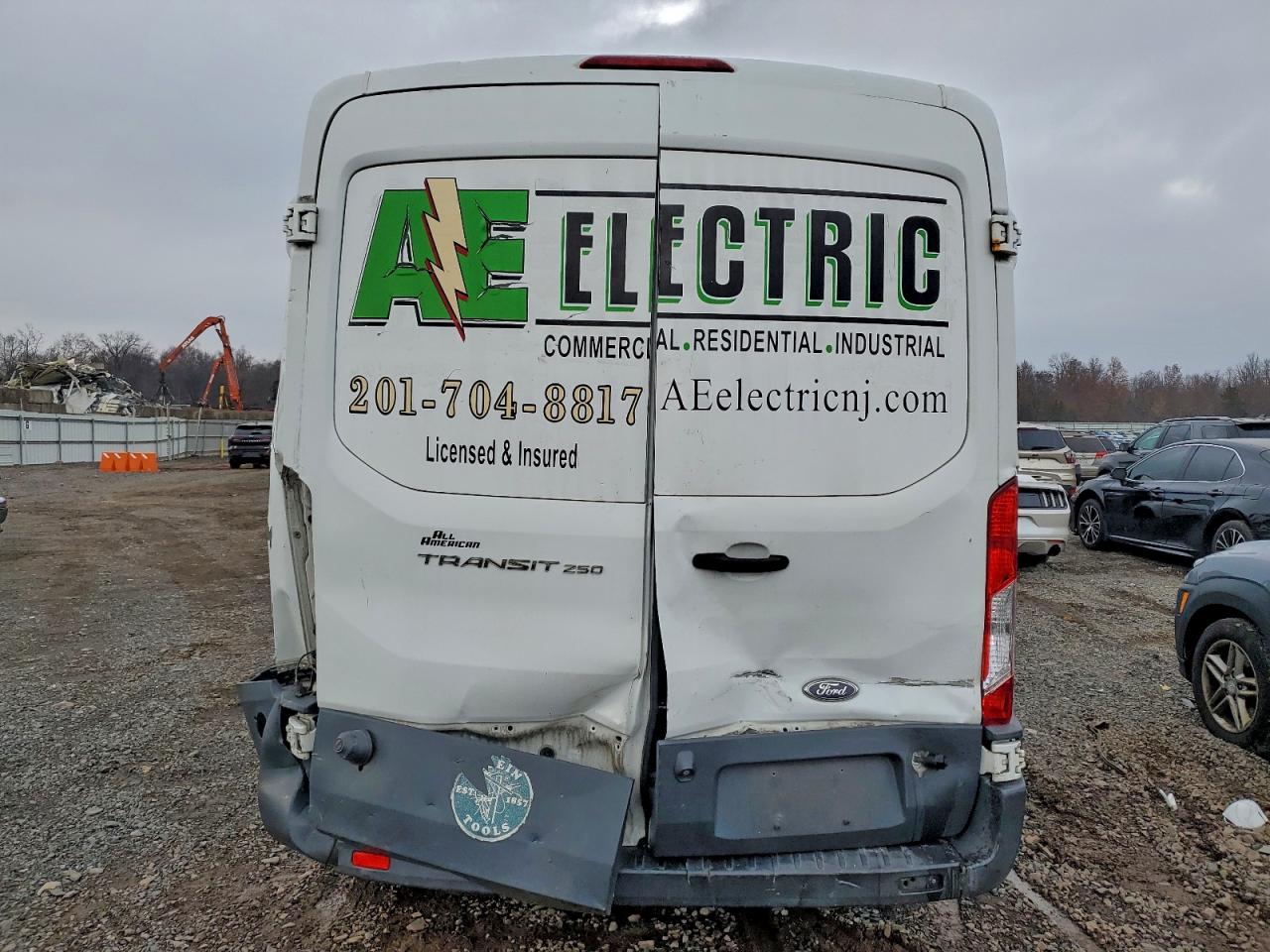 2016 Ford Transit T-250 VIN: 1FTYR2CM9GKA05490 Lot: 92046575