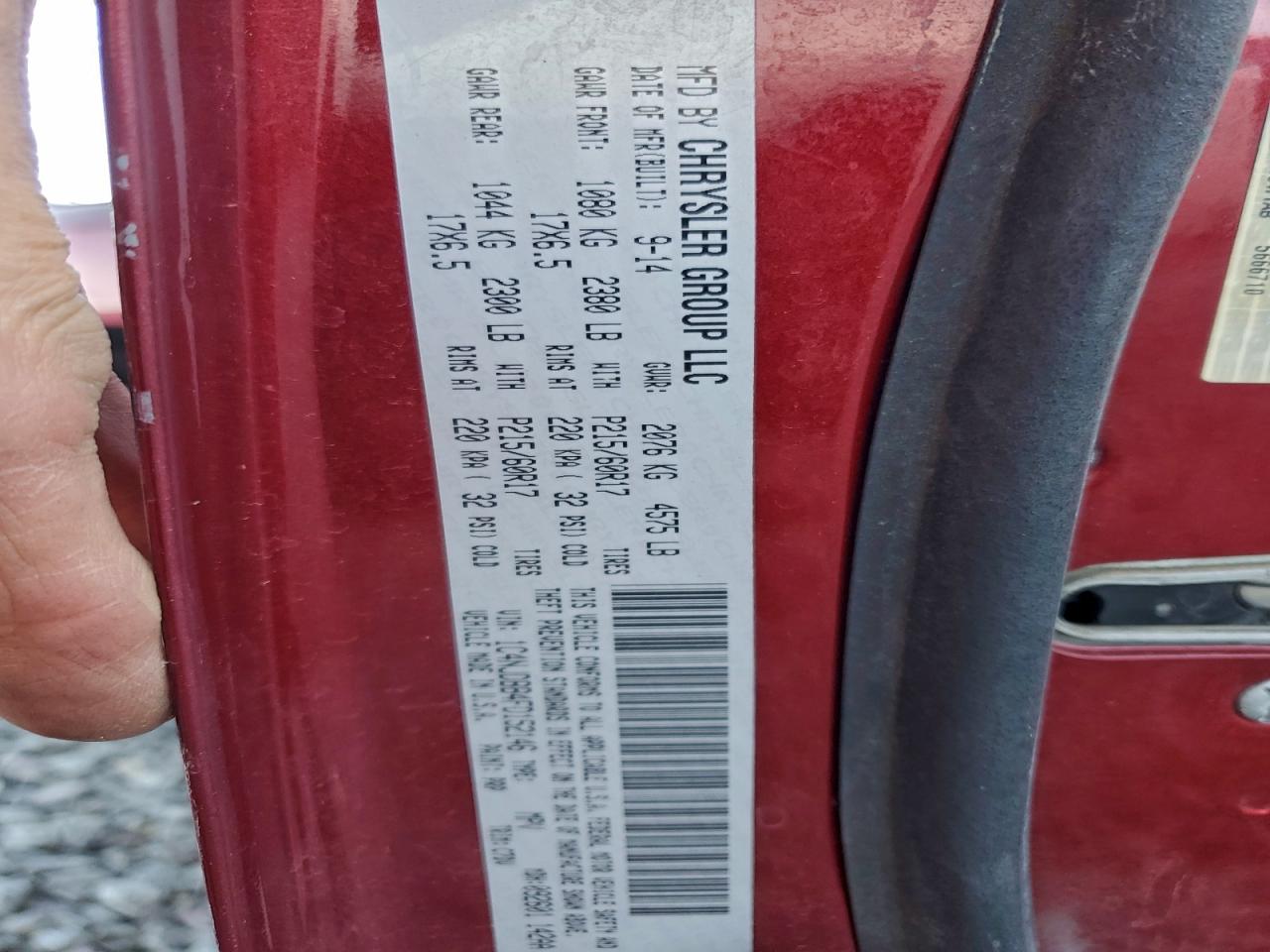 2015 Jeep Compass Sport VIN: 1C4NJDBB4FD152146 Lot: 94186345