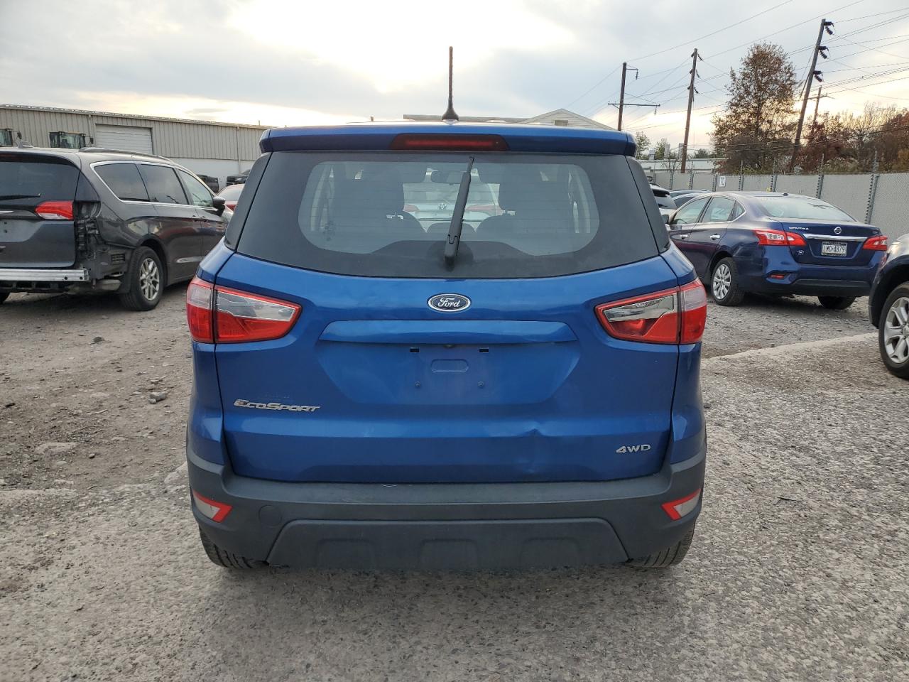 2019 Ford Ecosport S VIN: MAJ6S3FL1KC296841 Lot: 91465455