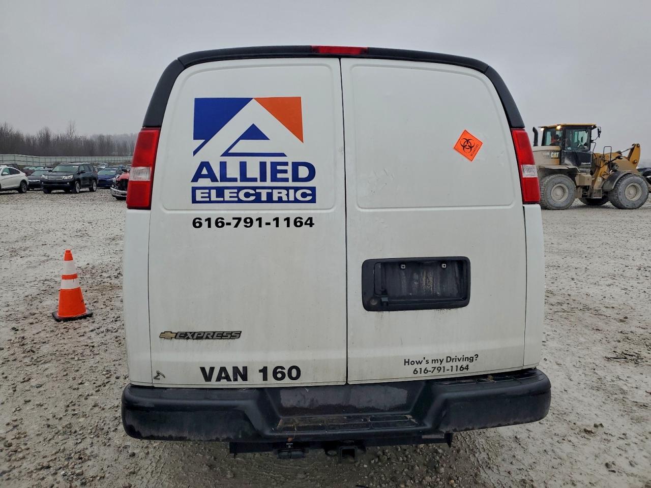 2024 Chev Express G2500 VIN: 1GCWGAF79R118704 Lot: 93761745