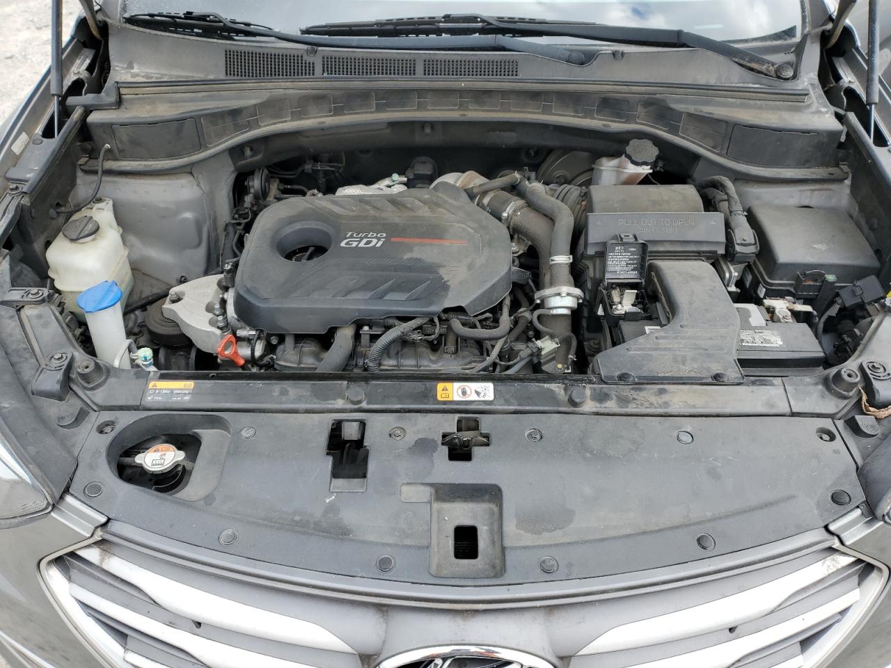 2017 Hyundai Santa Fe Sport VIN: 5XYZW4LA4HG400666 Lot: 92044535