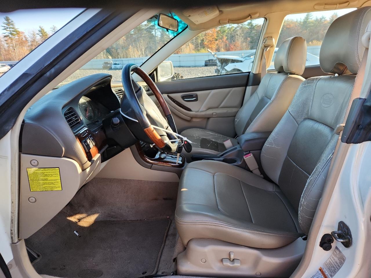 2002 Subaru Legacy Outback H6 3.0 Ll Bean VIN: 4S3BH806027604209 Lot: 91174255