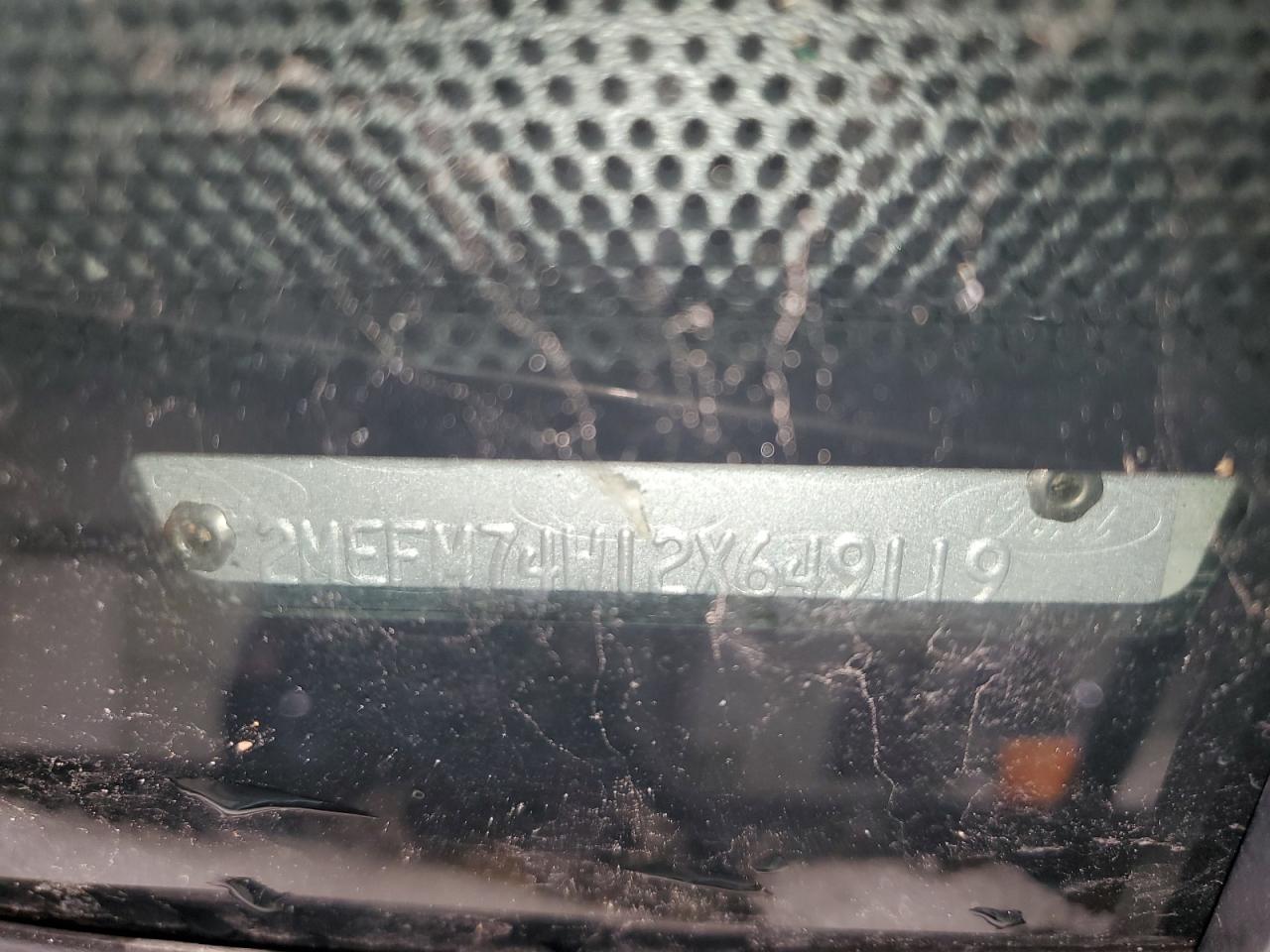 2002 Mercury Grand Marquis Gs VIN: 2MEFM74W12X649119 Lot: 92236865