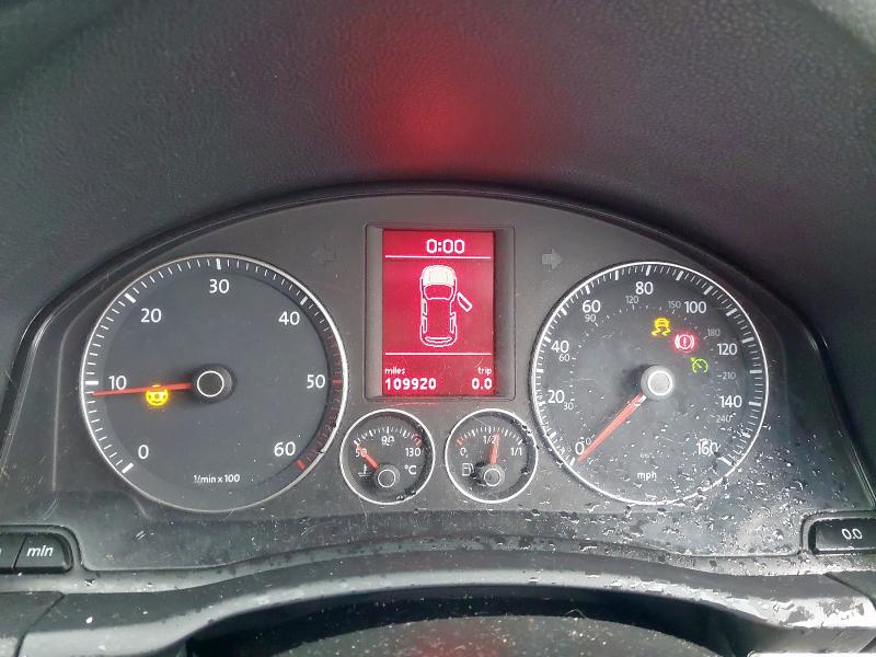 2007 VOLKSWAGEN GOLF 1.9 MATCH TDI 5DR