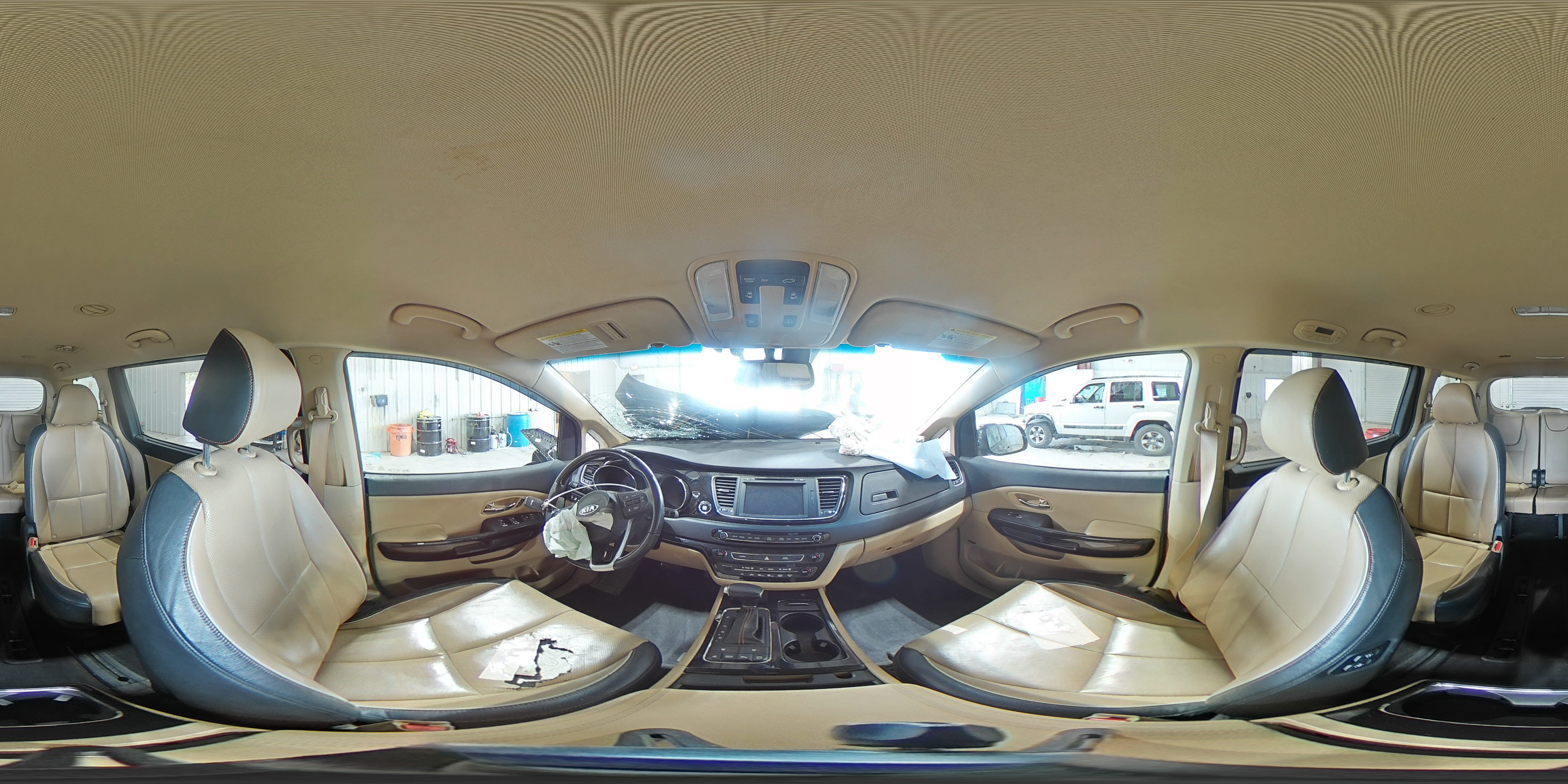 2017 Kia Sedona Sxl VIN: KNDME5C11H6271419 Lot: 91157415