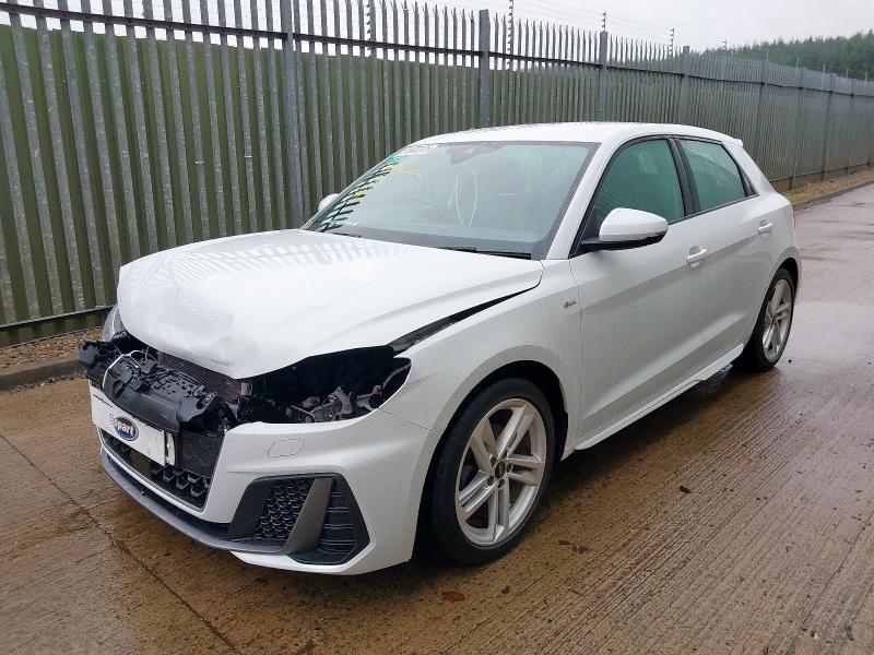 2022 AUDI A1 30 TFSI 110 S LINE 5DR for sale at Copart WHITBURN