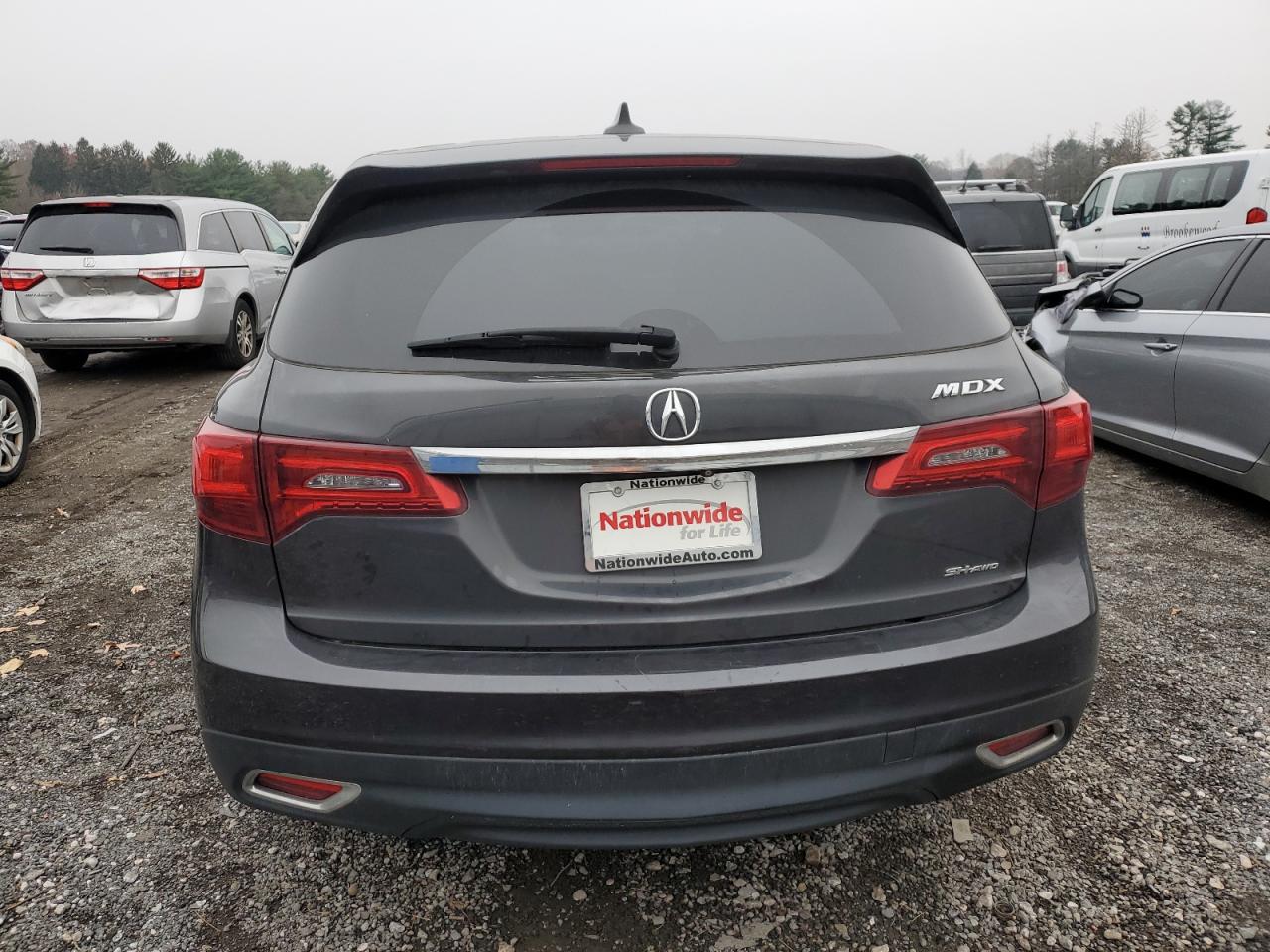 2015 Acura Mdx Technology VIN: 5FRYD4H44FB007628 Lot: 93460885