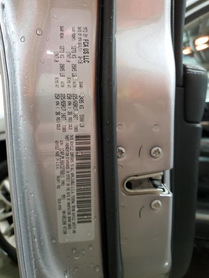 2019 Jeep Cherokee Latitude Plus VIN: 1C4PJMLB6KD276811 Lot: 92108155