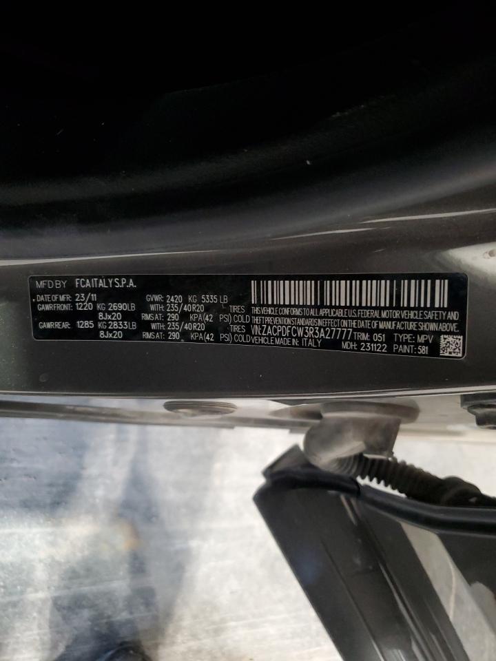 2024 Dodge Hornet R/T VIN: ZACPDFCW3R3A27777 Lot: 90801725