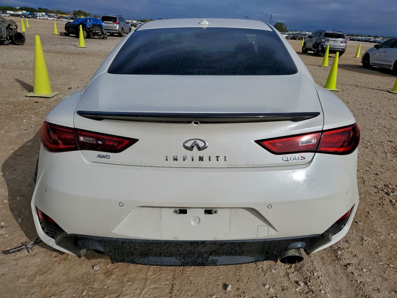 2022 Infiniti Q60 Red Sport 400 VIN: JN1FV7LL0NM680382 Lot: 94232265