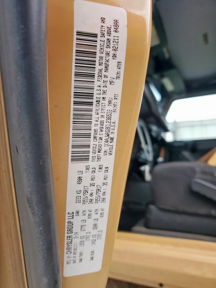 2014 Jeep Wrangler Sport VIN: 1C4AJWAG8EL236532 Lot: 93486355