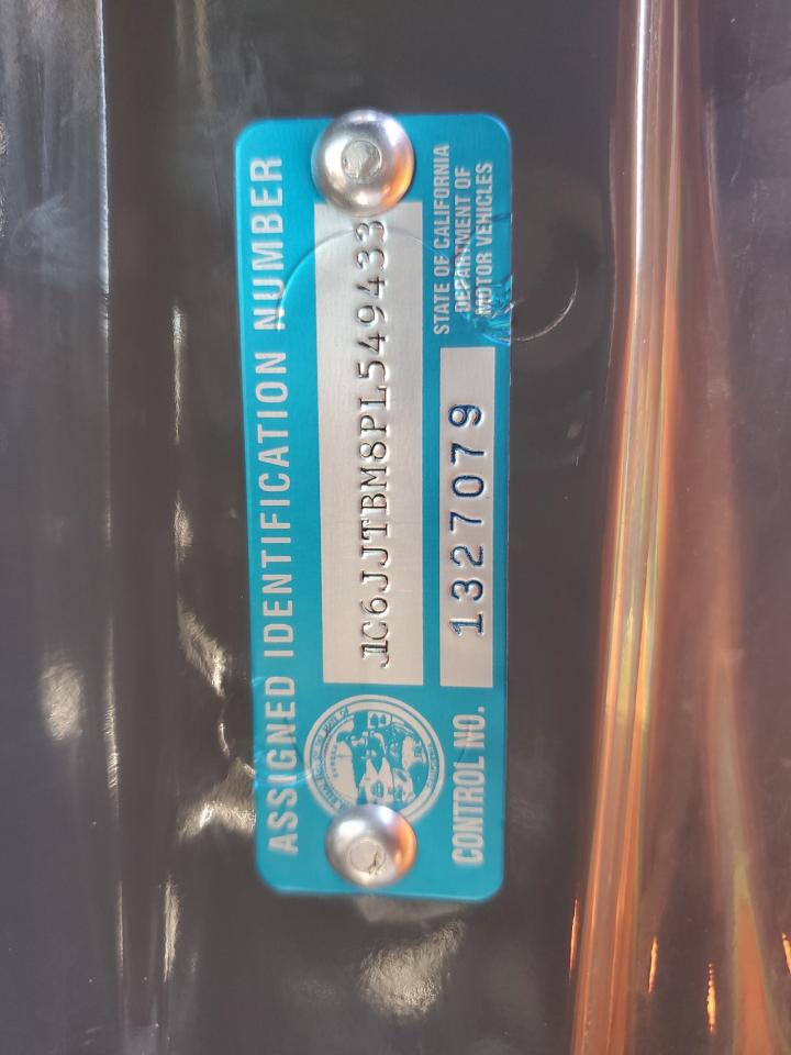 2023 Jeep Gladiator VIN: 1C6JJTBM8PL549433 Lot: 85746785