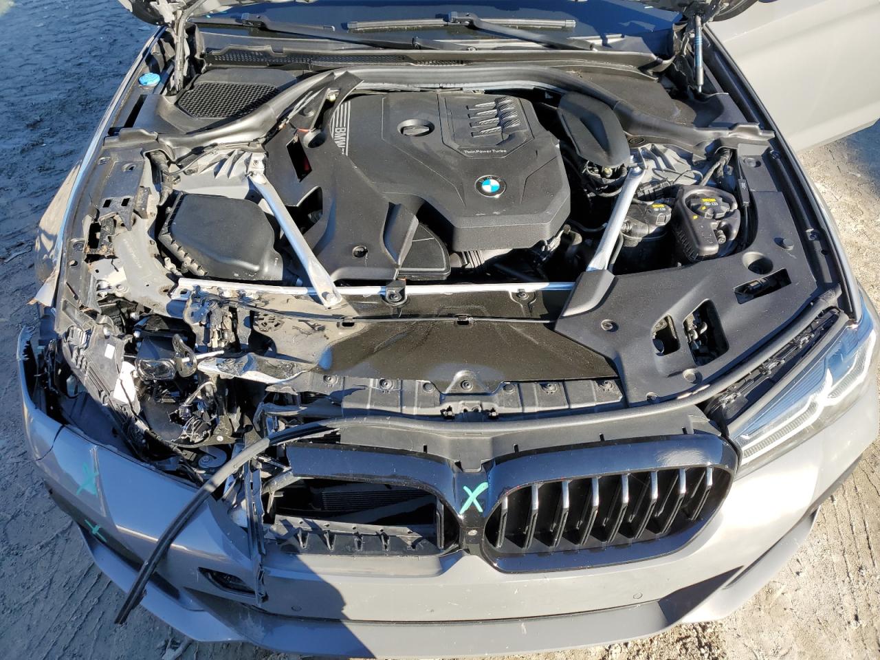 2021 BMW 530 I VIN: WBA53BH03MWX32555 Lot: 91105875