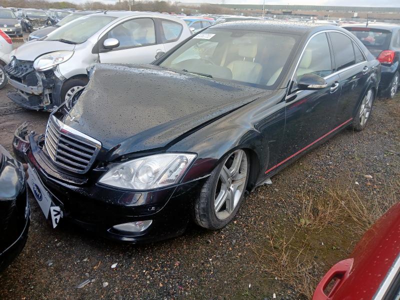 2008 MERCEDES-BENZ S CLASS S320 CDI 4DR AUTO for sale at Copart PETERLEE