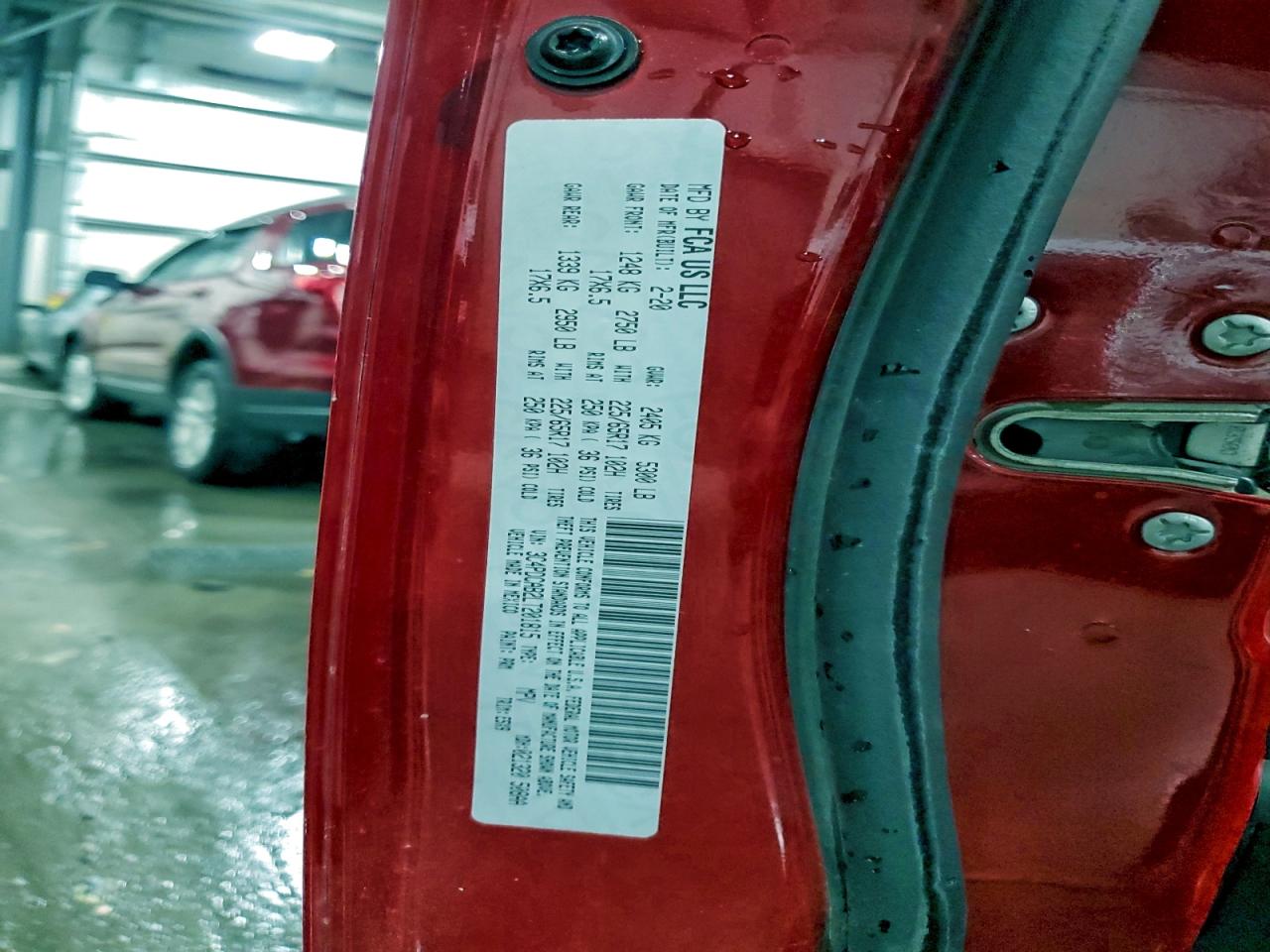 2020 Dodge Journey Se VIN: 3C4PDCAB2LT201815 Lot: 93612035