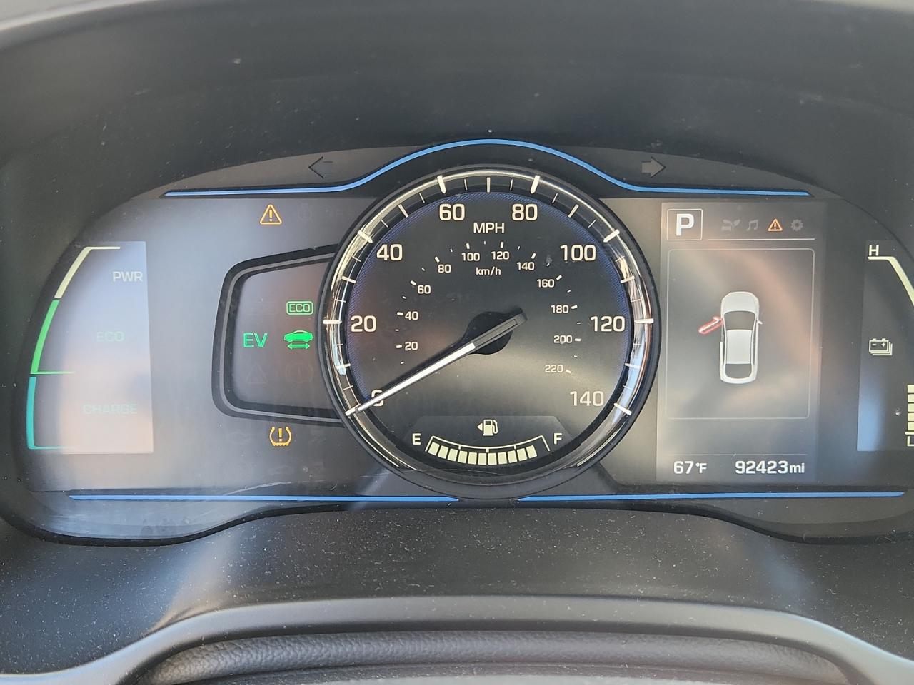 2019 Hyundai Ioniq Blue VIN: KMHC65LC5KU178816 Lot: 93181835