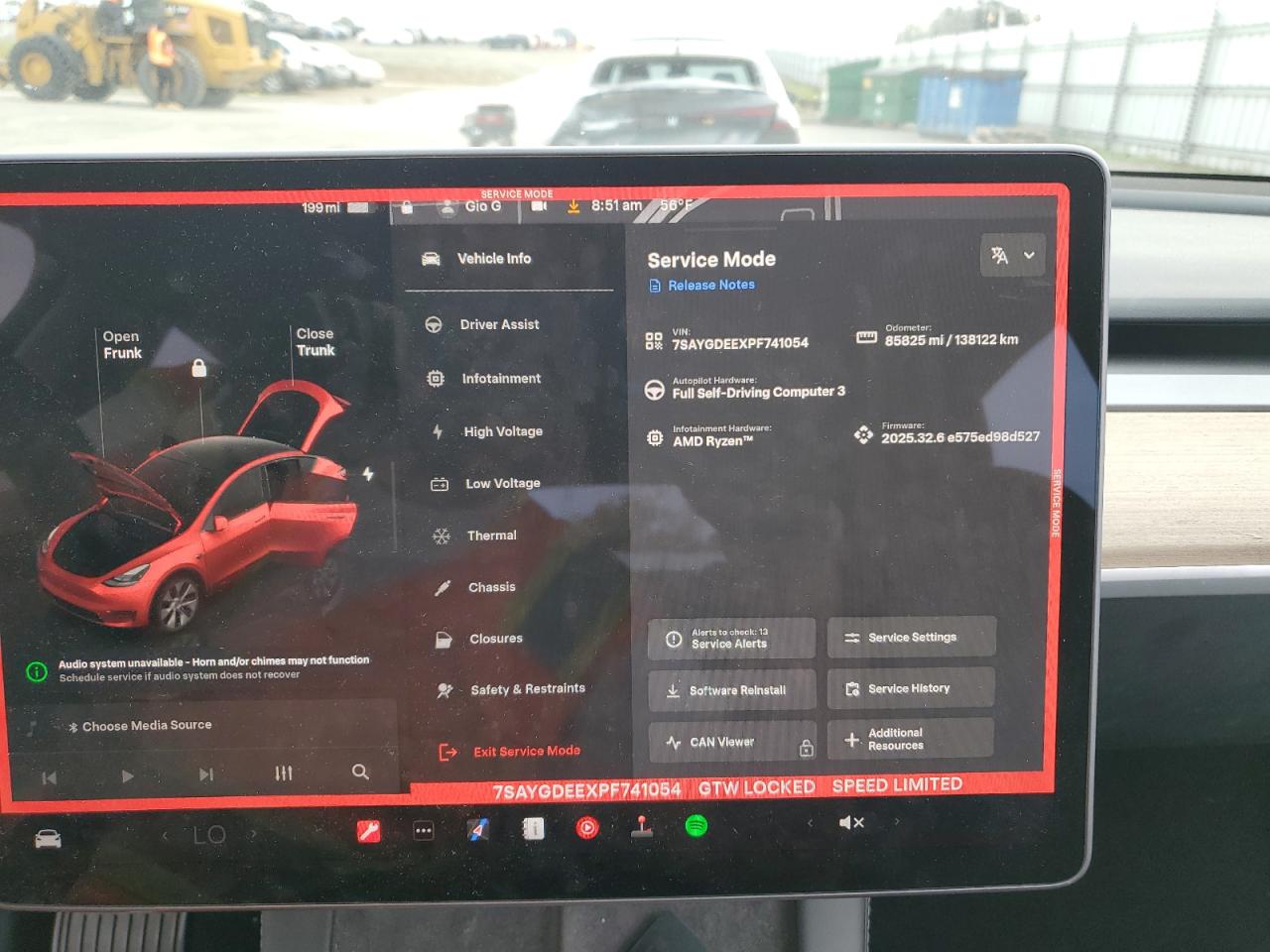 2023 Tesla Model Y VIN: 7SAYGDEEXPF741054 Lot: 89909765