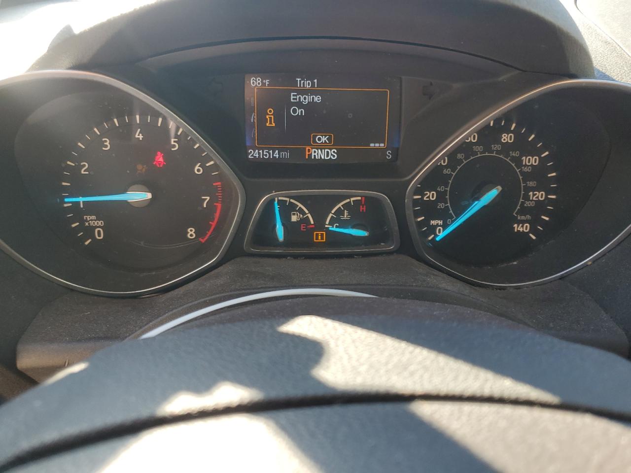 2017 Ford Escape S VIN: 1FMCU0F75HUA29595 Lot: 90876645