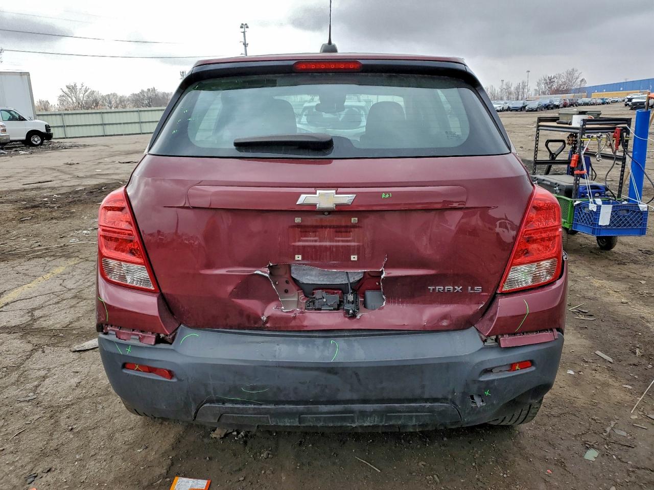 2016 Chevrolet Trax Ls VIN: 3GNCJKSB2GL248291 Lot: 93603845