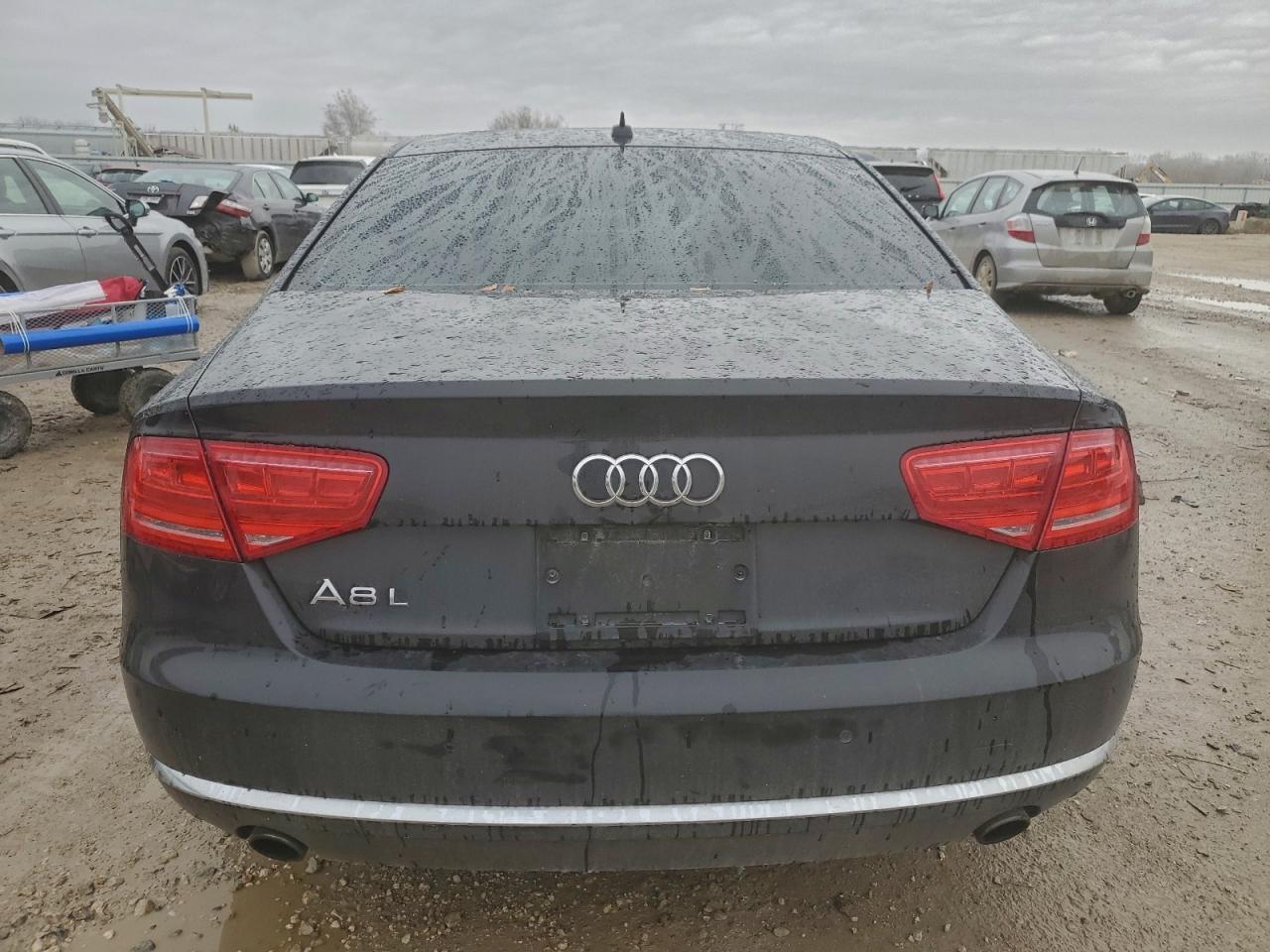 2014 Audi A8 L Quattro VIN: WAURGAFD2EN011107 Lot: 93841075