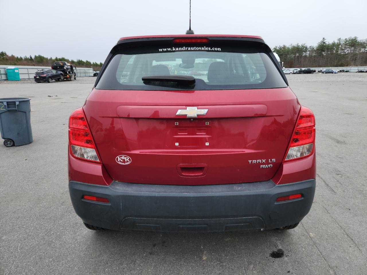 2015 Chevrolet Trax 1Ls VIN: KL7CJPSB7FB257152 Lot: 93262875