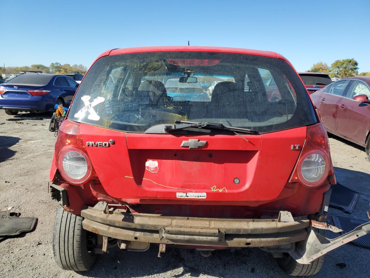 2009 Chevrolet Aveo Ls VIN: KL1TD66E09B668428 Lot: 91032435