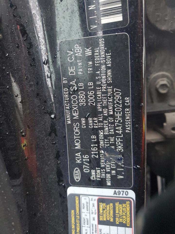 2017 Kia Forte Lx VIN: 3KPFL4A75HE022907 Lot: 93237335