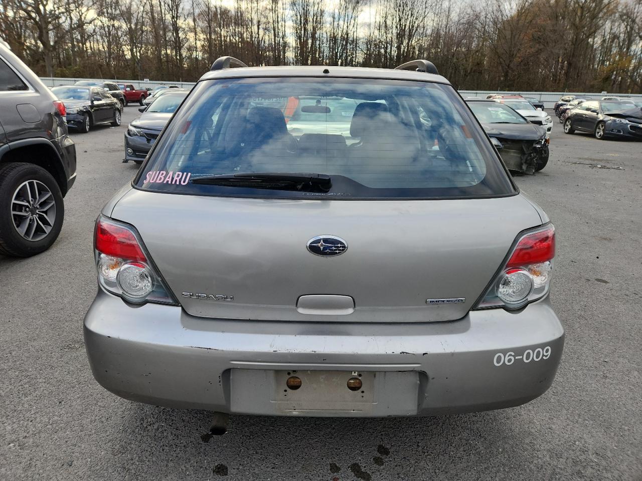 2006 Subaru Impreza 2.5I Sports Wagon VIN: JF1GG67626H804839 Lot: 92164175