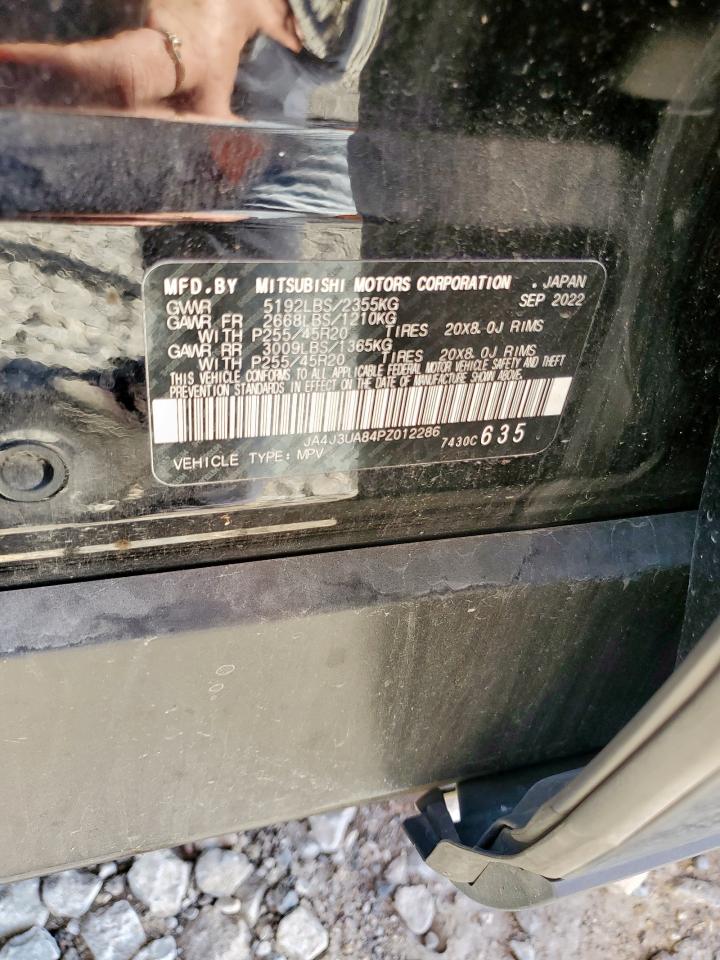 2023 Mitsubishi Outlander Se VIN: JA4J3UA84PZ012286 Lot: 90869915