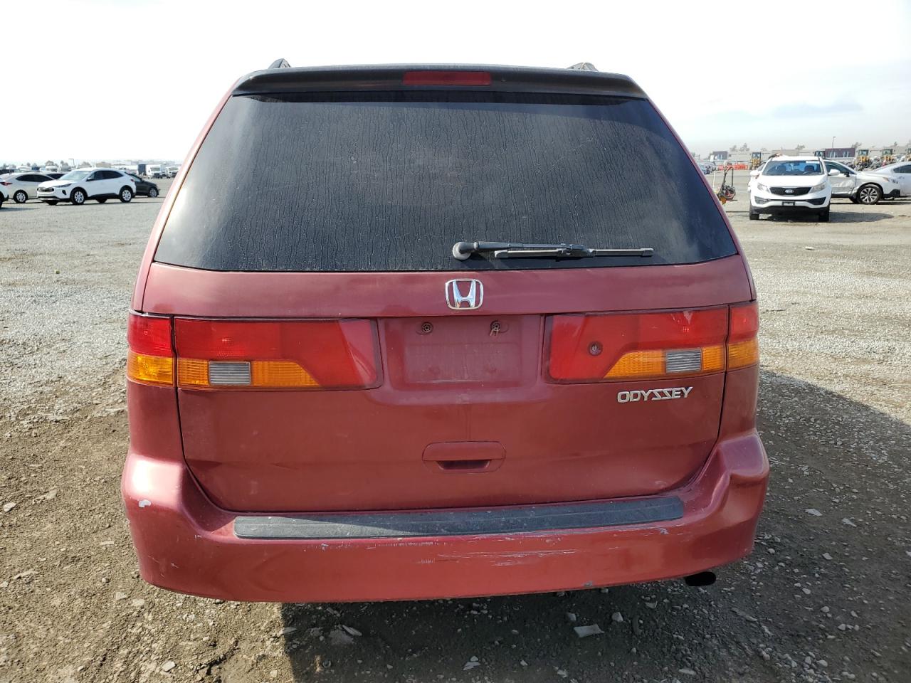 2002 Honda Odyssey Ex VIN: 2HKRL18662H521503 Lot: 92283325