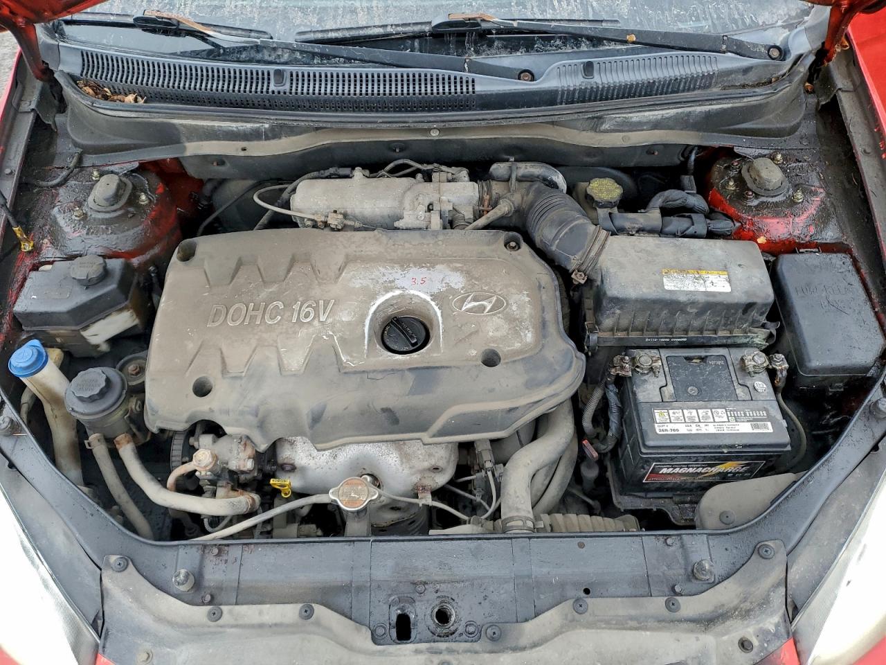 2007 Hyundai Accent Base VIN: KMHCN35C07U013848 Lot: 93202305