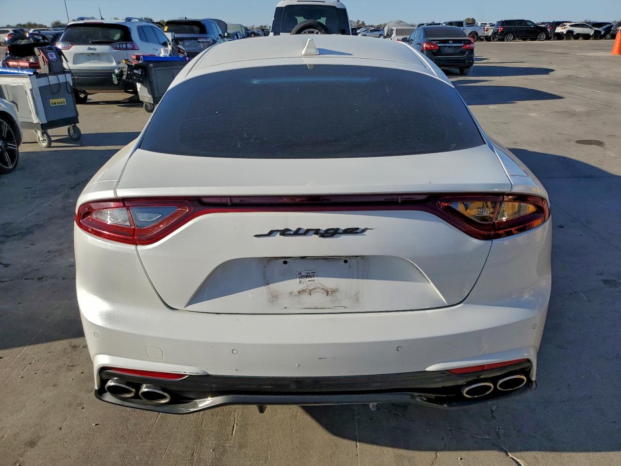 2019 Kia Stinger VIN: KNAE15LA7K6052629 Lot: 92590455