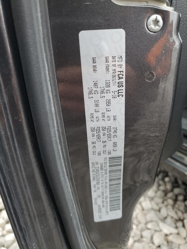 2018 Dodge Grand Caravan Gt VIN: 2C4RDGEG8JR307904 Lot: 93630035