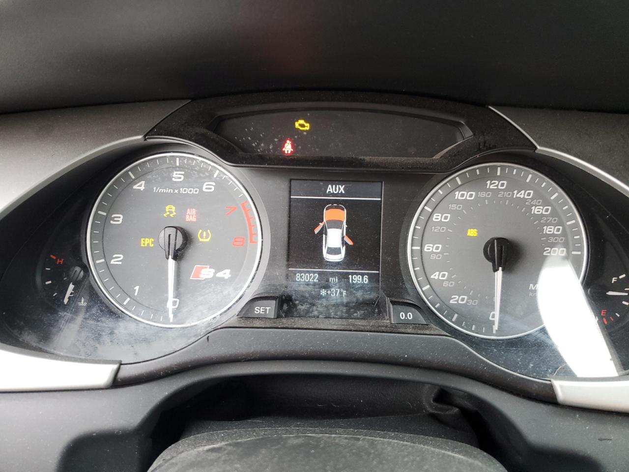 2012 Audi S4 Prestige VIN: WAUMGAFL2CA116557 Lot: 92791305